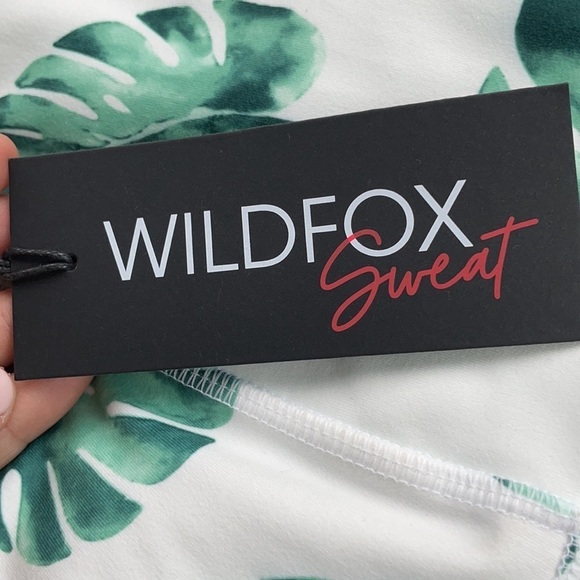 NWT Wildfox Luxe Legging Tropical Banana Leaves - Picture 5 of 10